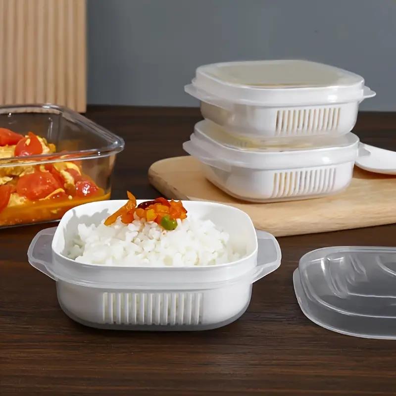 Kitchen Baking Tins - Rice storage box, microwaveable in the