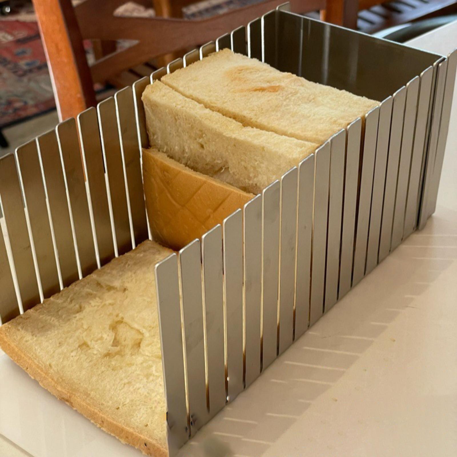 Commercial Kitchen For Baking - Stainless Steel Bread Slicer Toast Bread