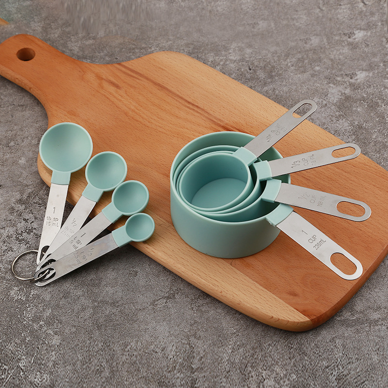 8PCS Measuring Cups Spoons Set - Kitchen Baking Ware บทวิจารณ์และราคา