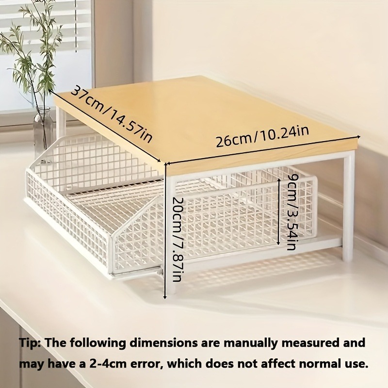 1pc Vertical Standing Shelf Mu - Kitchen Baking Drawer บทวิจารณ์และราคา