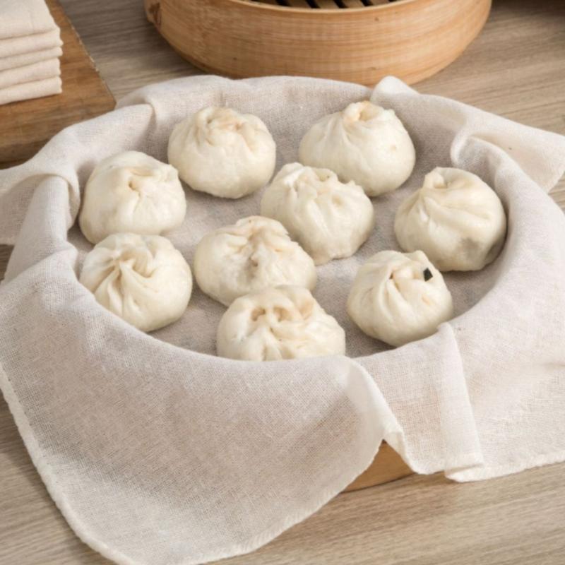 3Pcs 40/60CM Pure Cotton Steam - Kitchen Baking Drawer บทวิจารณ์และราคา