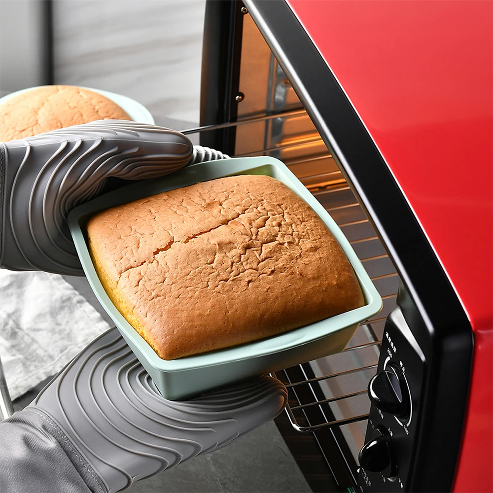 1/4Pcs Silicone Square Cake Mo - Kitchen Baking Ware บทวิจารณ์และราคา