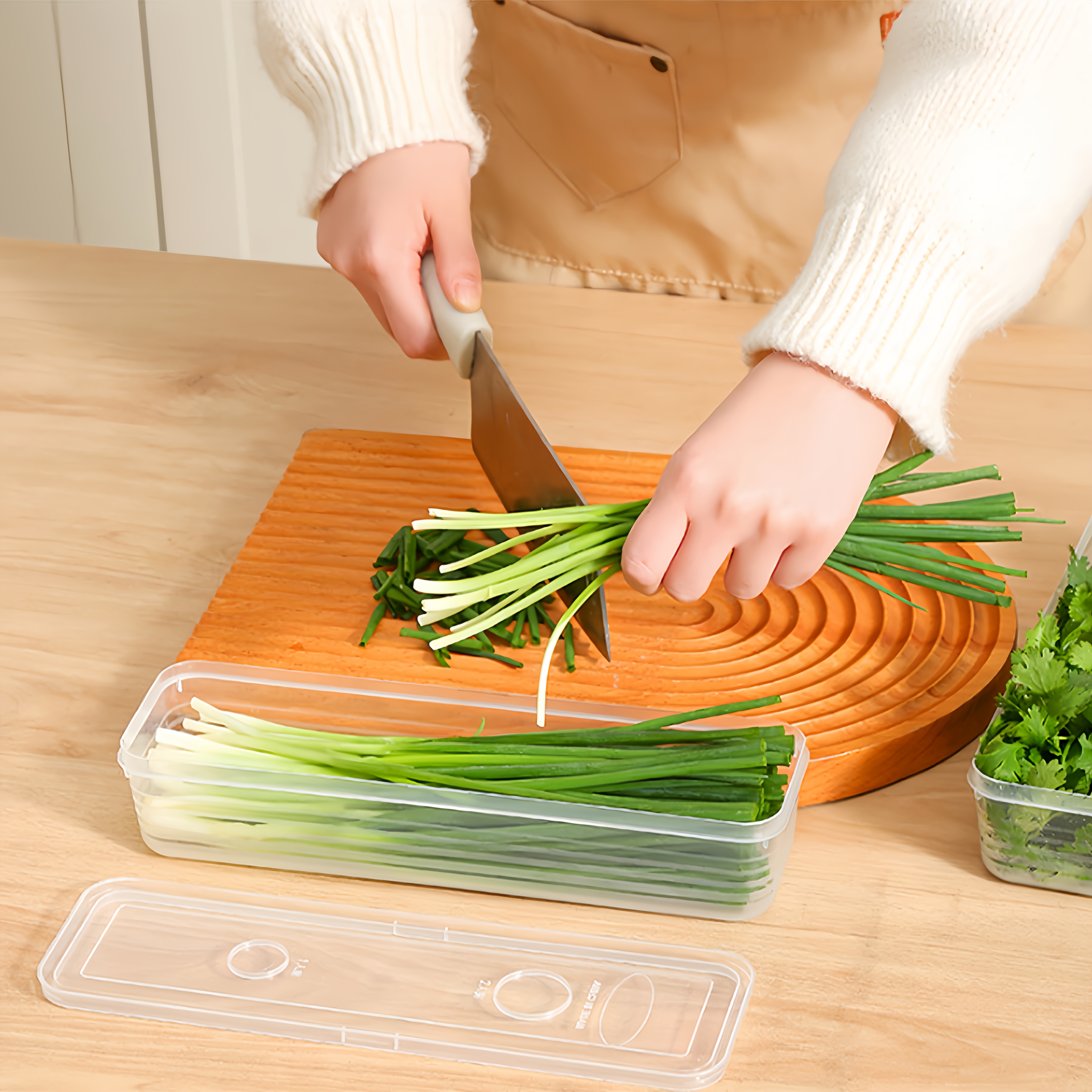 2/4/6pcs Food Vegetable Storag - Kitchen Baking Tins บทวิจารณ์และราคา