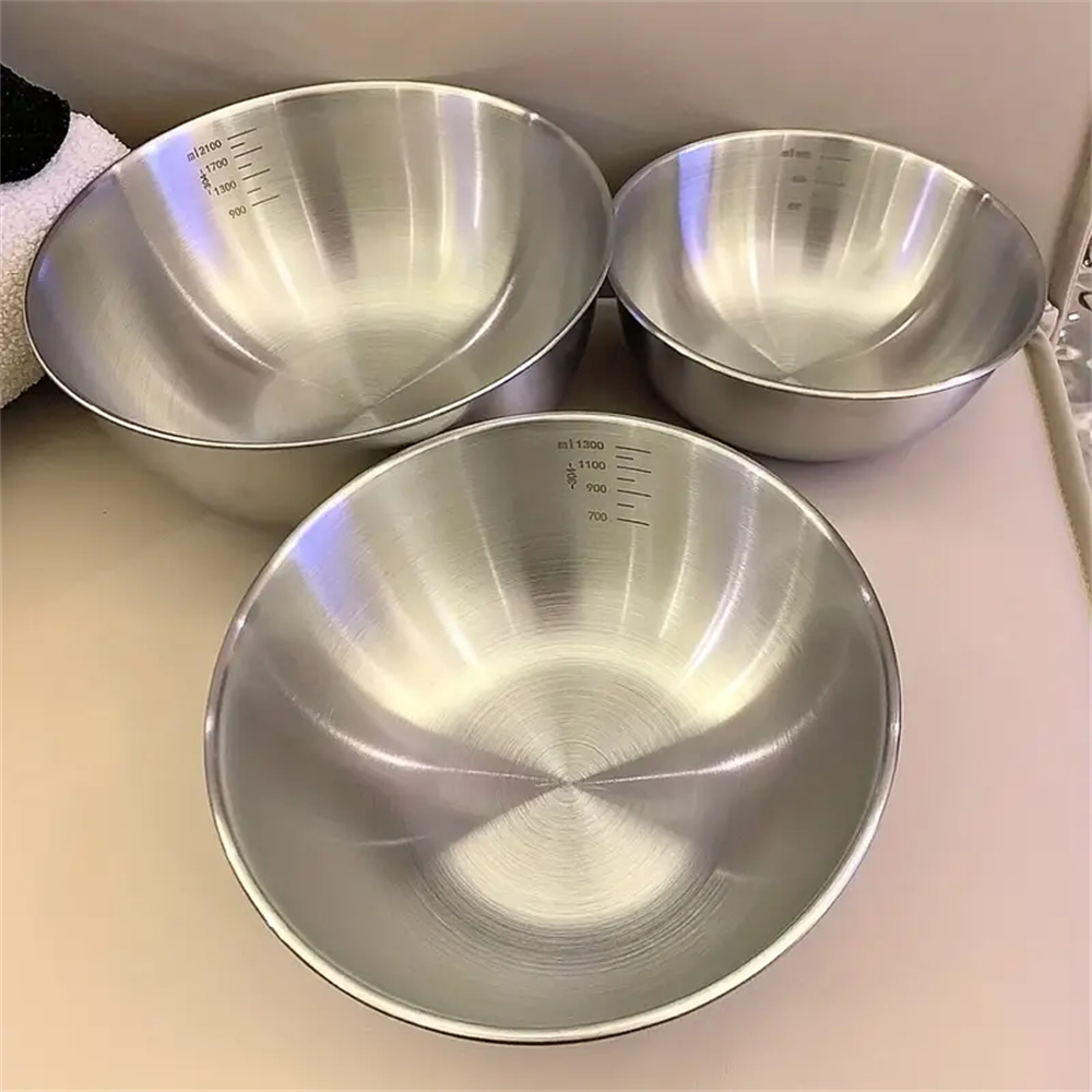 1-3 Stainless Steel Bowl Set w - Kitchen Baking Scale บทวิจารณ์และราคา