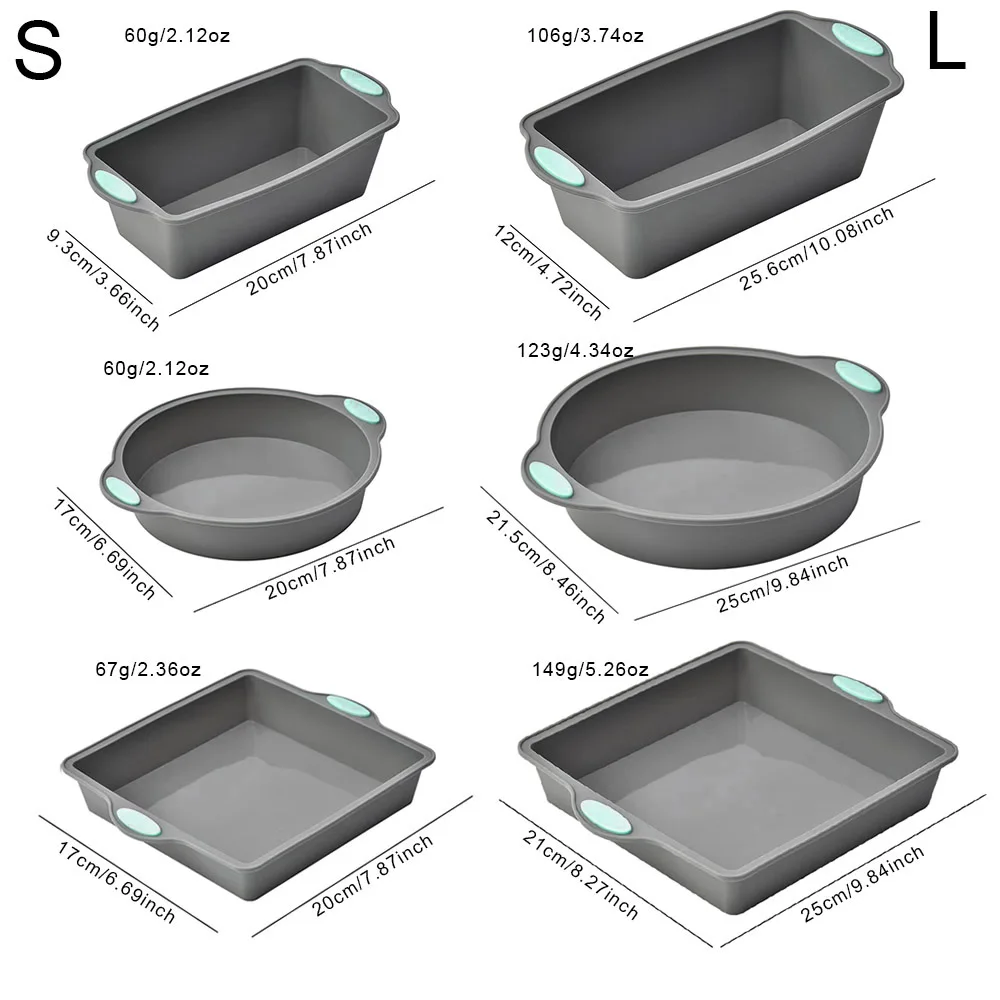Grey Heat-resistant Silicone C - Kitchen Baking Ware บทวิจารณ์และราคา