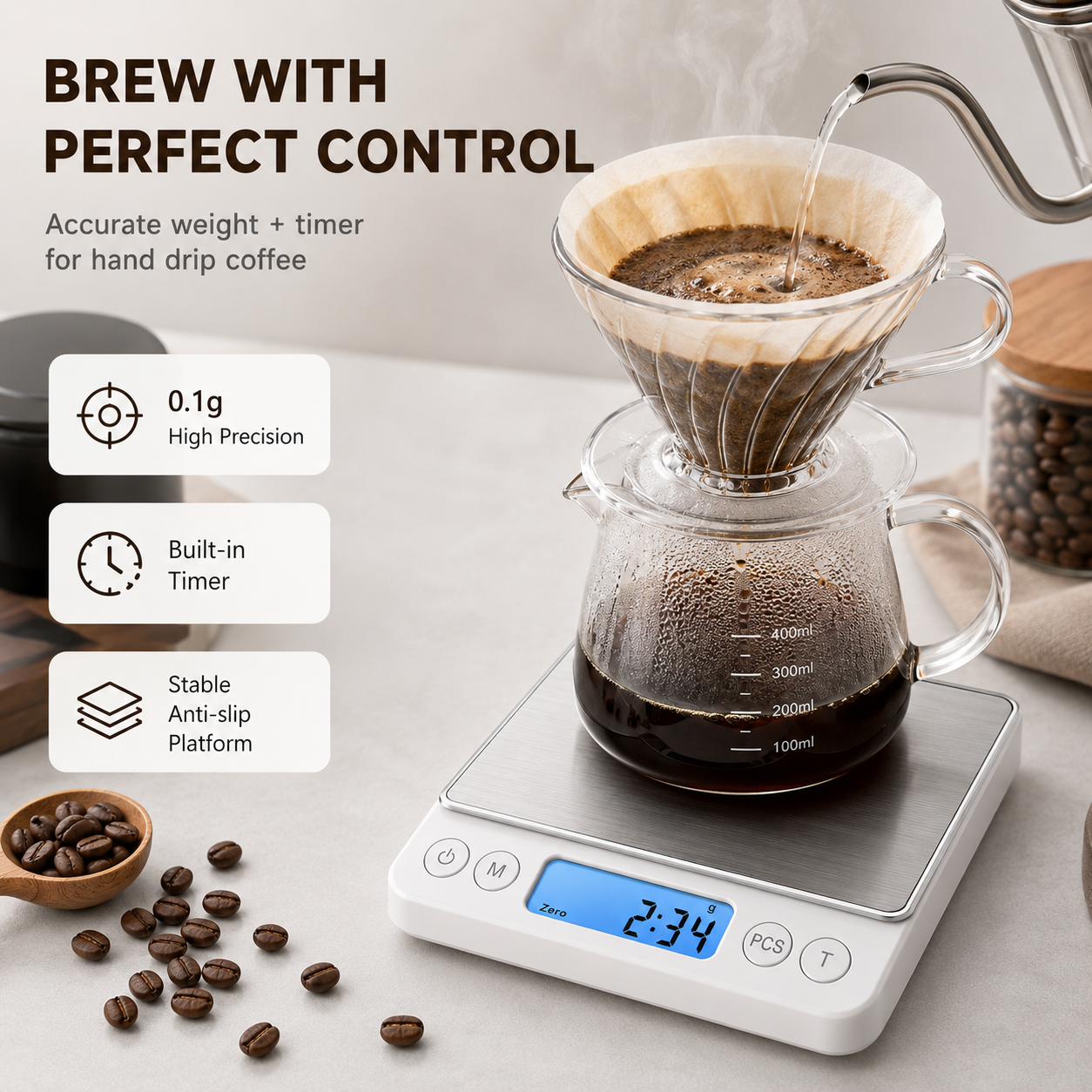 5kg/1g Digital Kitchen Scale,  - Kitchen Baking Scale บทวิจารณ์และราคา