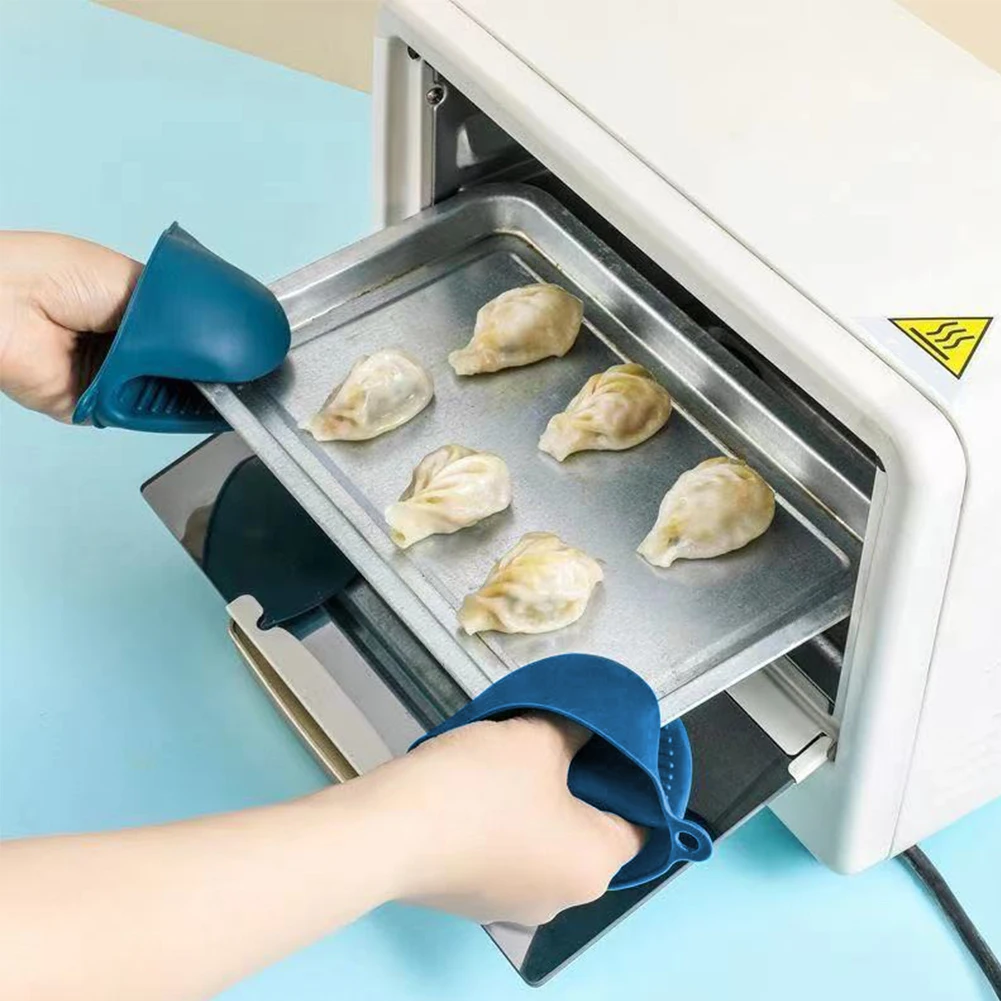 Silicone Oven Mitts Heat Resis - Kitchen Baking Ware บทวิจารณ์และราคา