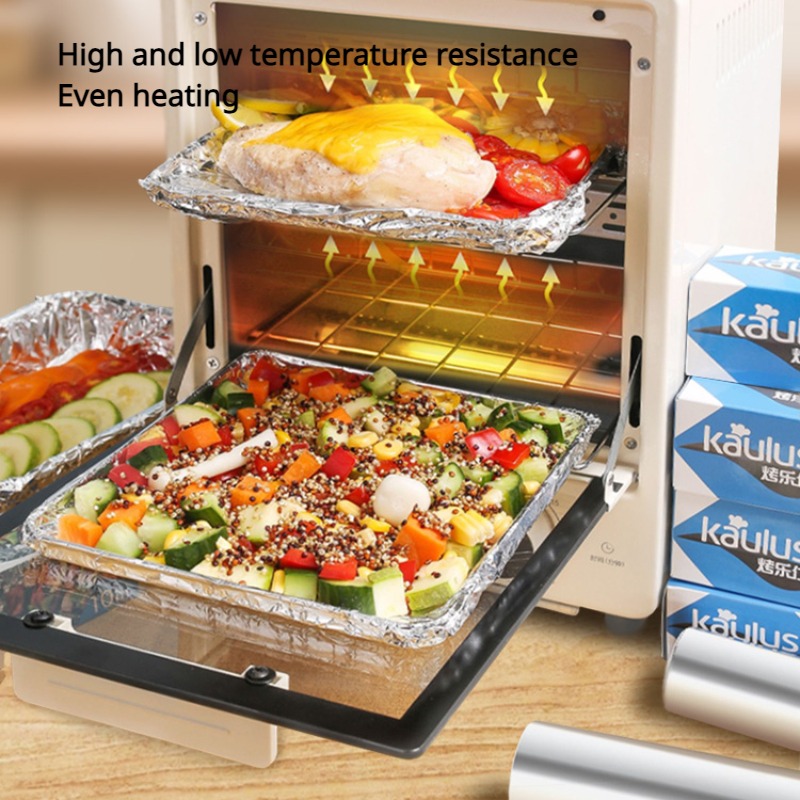 Zackoo 10/20/40M Aluminium Foi - Kitchen Baking Tins บทวิจารณ์และราคา