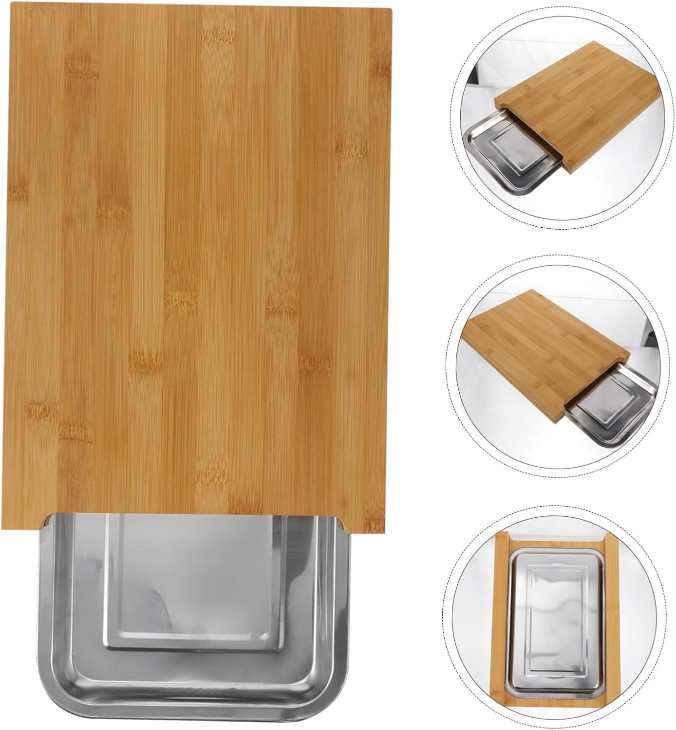 Bamboo Cutting Board Household - Kitchen Baking Drawer บทวิจารณ์และราคา