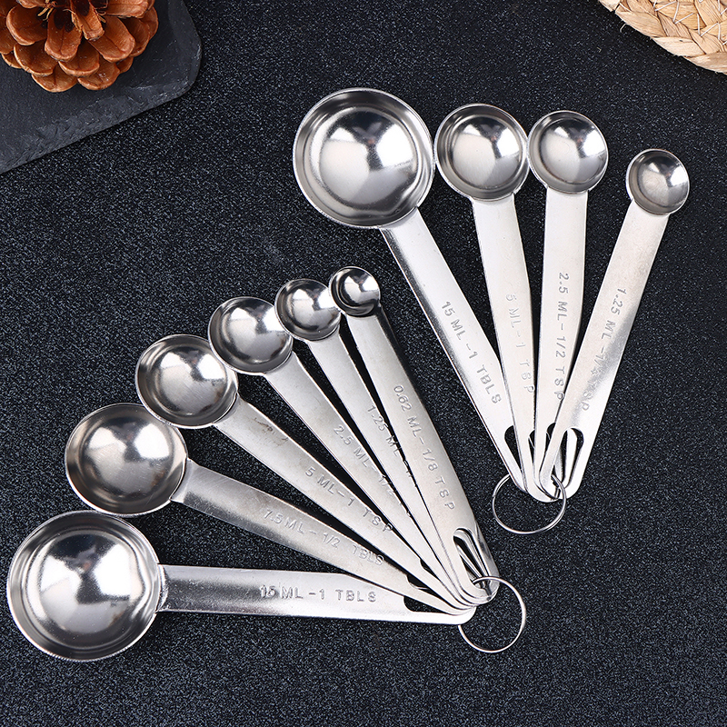Stainless Steel Measuring Spoo - Kitchen Baking Scale บทวิจารณ์และราคา