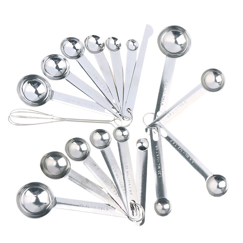 Stainless Steel Measuring Spoo - Kitchen Baking Scale บทวิจารณ์และราคา