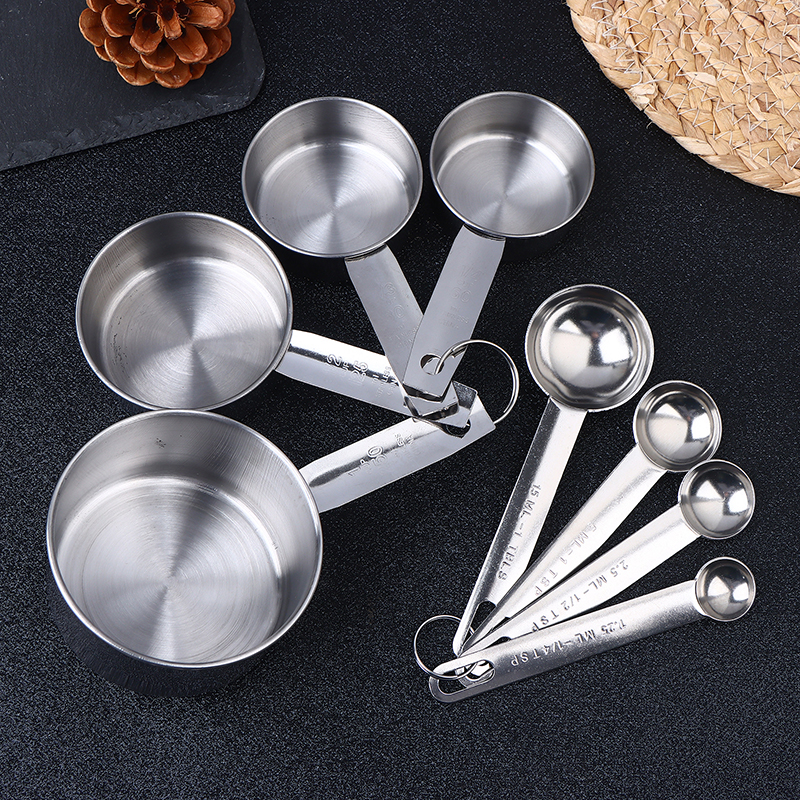 Stainless Steel Measuring Spoo - Kitchen Baking Scale บทวิจารณ์และราคา