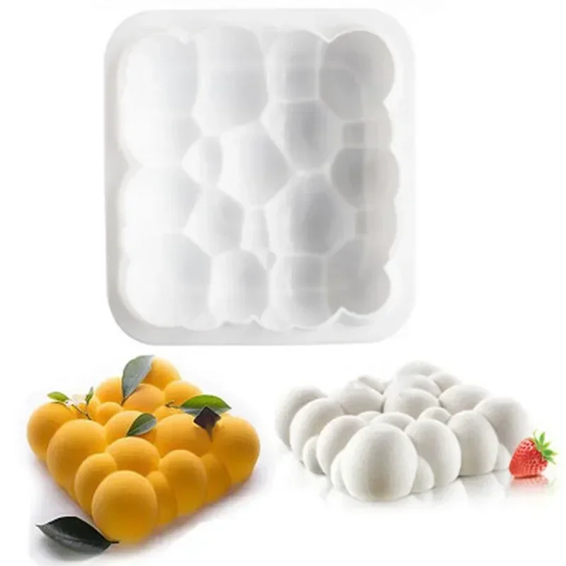 3D Square Cloud Shaped Silicon - Kitchen Baking Ware บทวิจารณ์และราคา