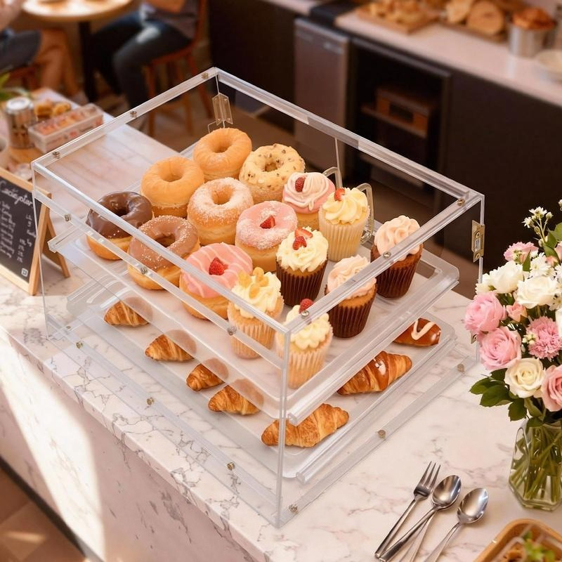 Bakery Display Case, 2-Tier Co - Commercial Kitchen For Baking บทวิจารณ์และราคา