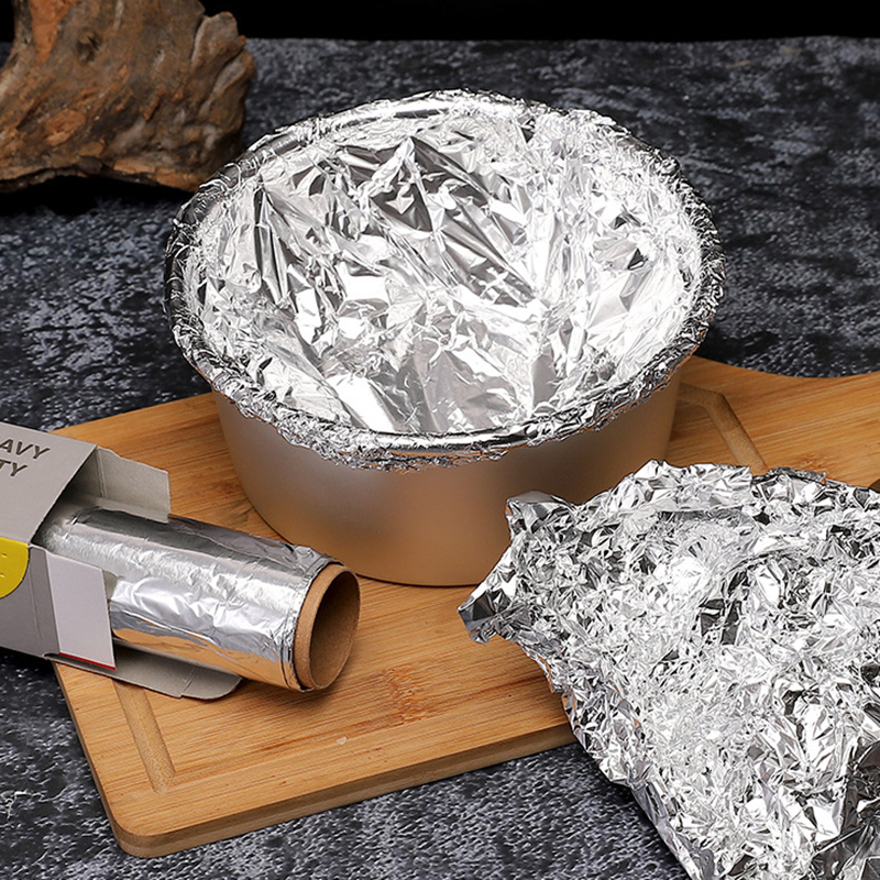 BBQ Aluminum Foil Oven Home Ec - Kitchen Baking Tins บทวิจารณ์และราคา