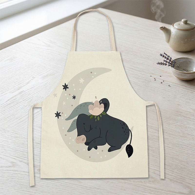 Cute Sleeping Baby Bull Moon S - Baking Kitchen For Kids บทวิจารณ์และราคา