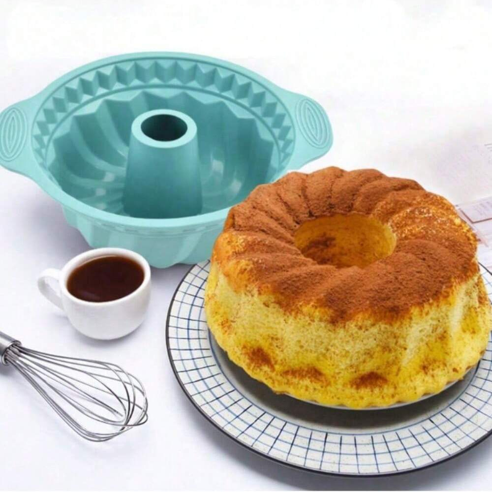 Silicone Cake Baking Mould Set - Kitchen Baking Ware บทวิจารณ์และราคา