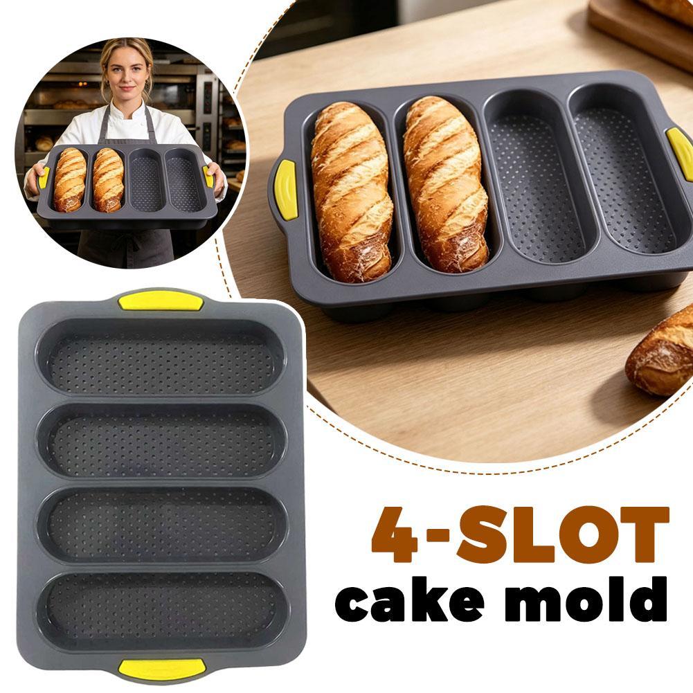 4-cavity Silicone Bread Loaf P - Kitchen Baking Ware บทวิจารณ์และราคา