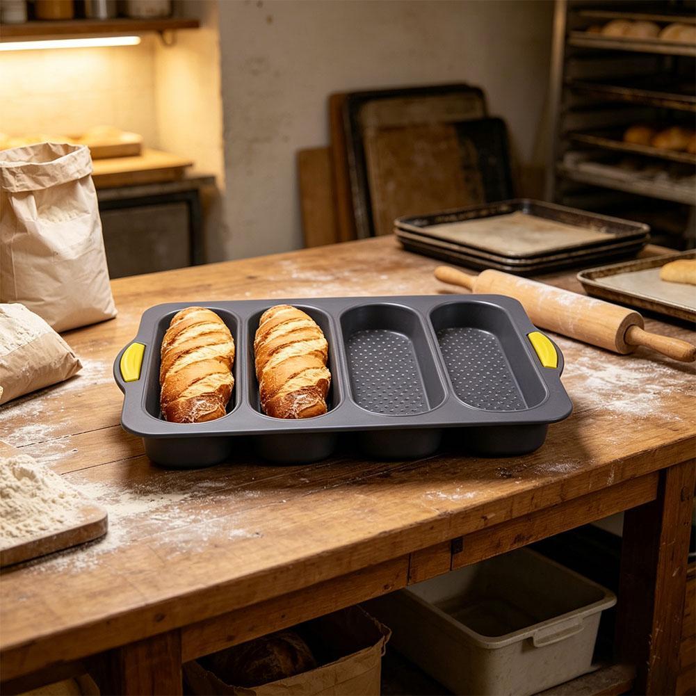 4-cavity Silicone Bread Loaf P - Kitchen Baking Ware บทวิจารณ์และราคา