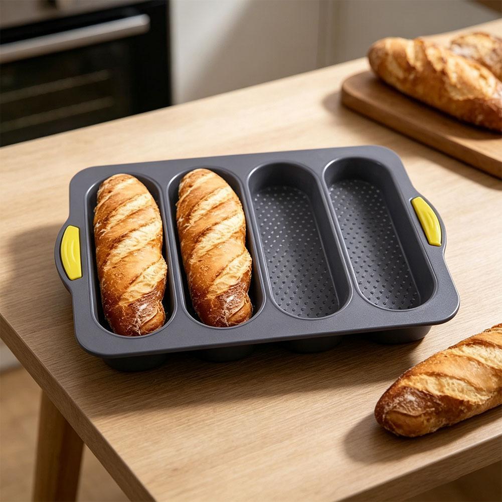 4-cavity Silicone Bread Loaf P - Kitchen Baking Ware บทวิจารณ์และราคา
