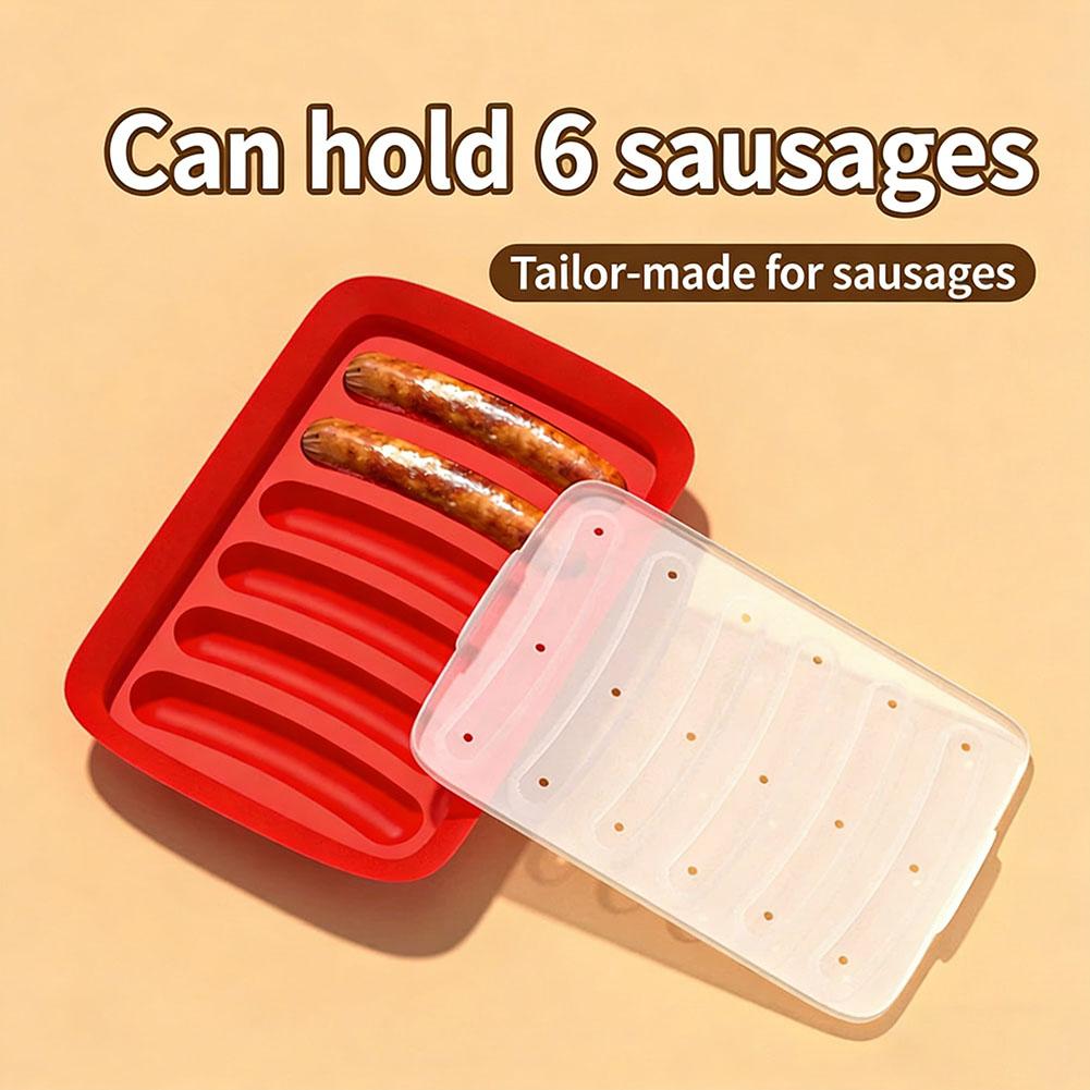 6-Cavity Silicone Sausage Make - Baking Kitchen For Kids บทวิจารณ์และราคา