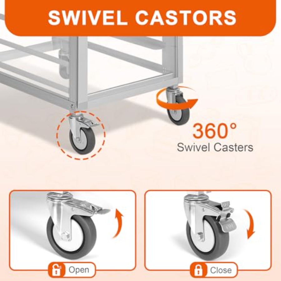 Commercial bakery rack for bun - Commercial Kitchen For Baking บทวิจารณ์และราคา