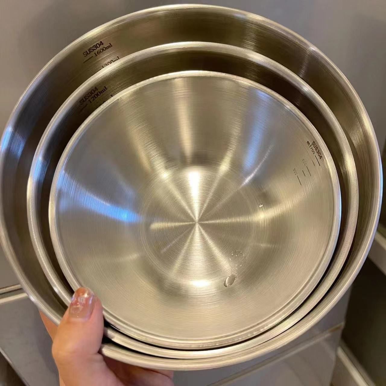 1-3 Stainless Steel Bowl Set w - Kitchen Baking Scale บทวิจารณ์และราคา