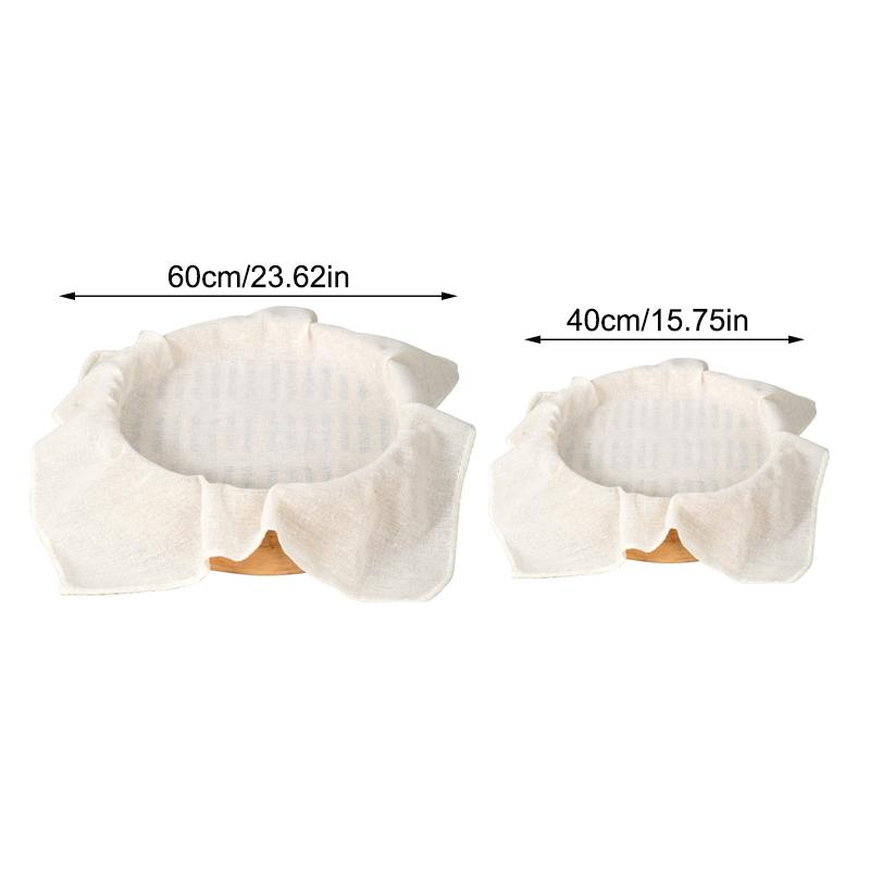 3Pcs And Bun Mat Round Cotton  - Kitchen Baking Drawer บทวิจารณ์และราคา