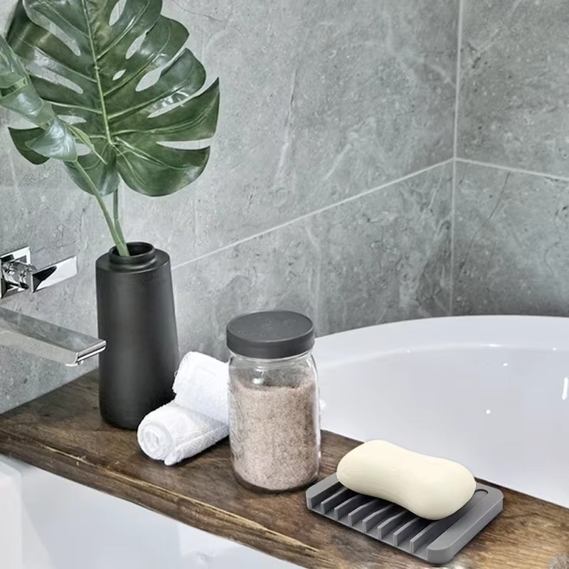 Self Draining Soap Holder Sili - Kitchen Baking Tray Storage บทวิจารณ์และราคา