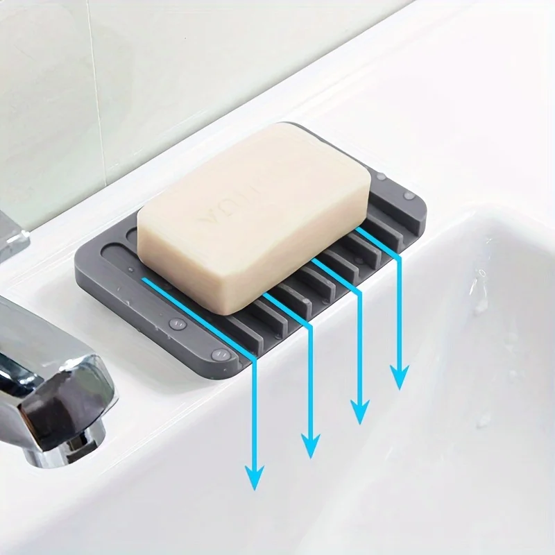 New 1PC Silicone Draining Soap - Kitchen Baking Tins บทวิจารณ์และราคา