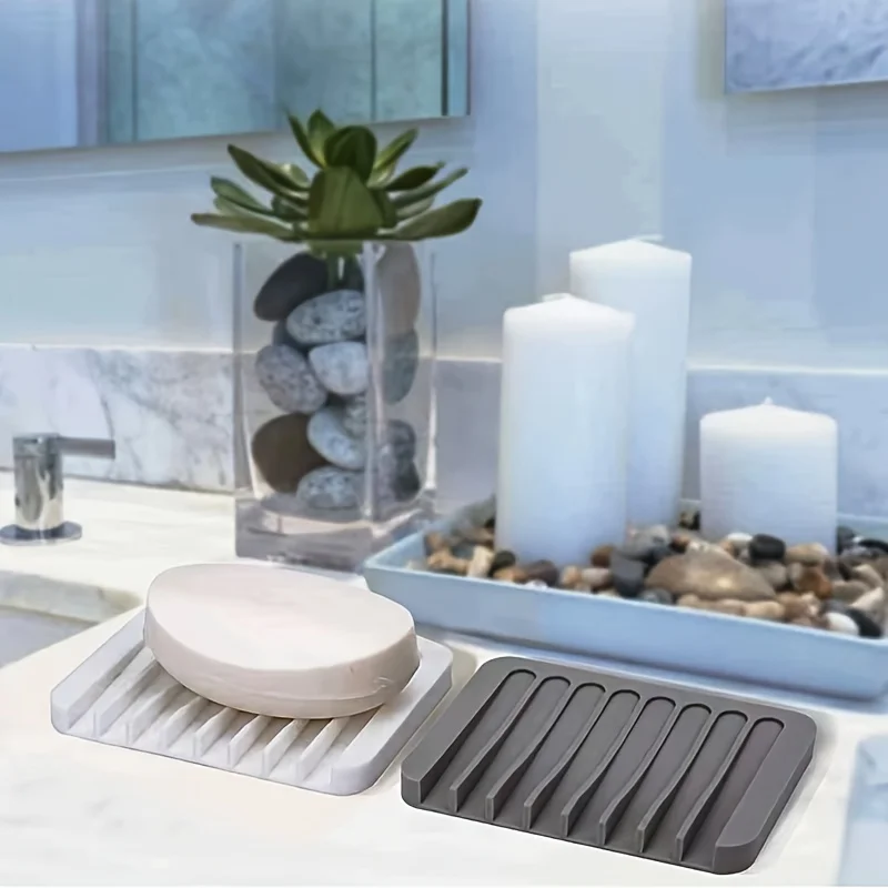 New 1PC Silicone Draining Soap - Kitchen Baking Tins บทวิจารณ์และราคา