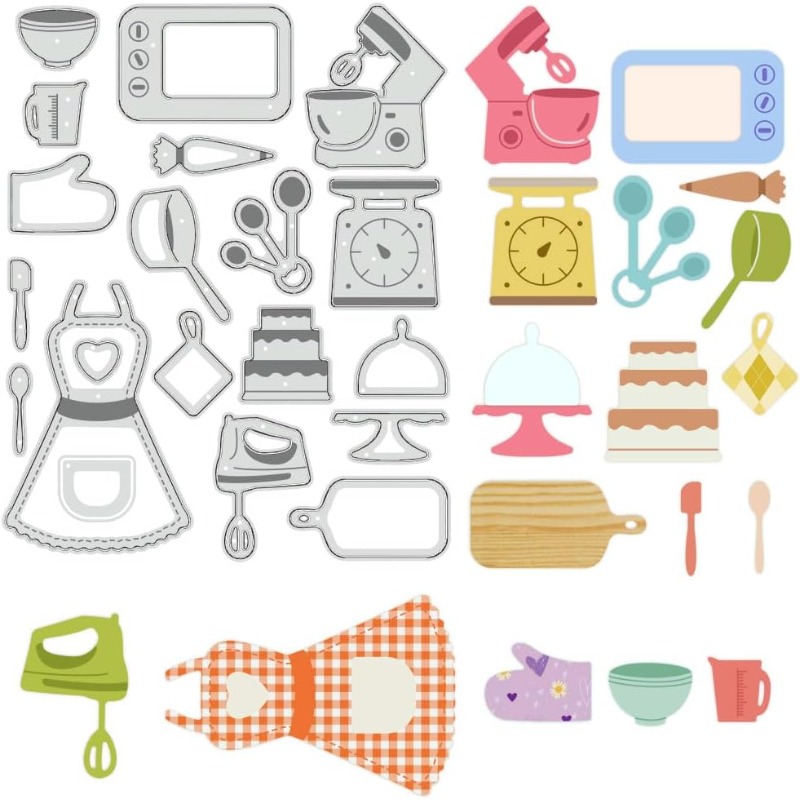 1pcs Baking Tools Cutting Dies - Kitchen Baking Ware บทวิจารณ์และราคา