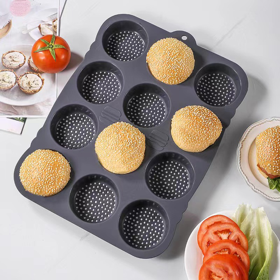 1PC Hamburger Bread mold 12-ho - Kitchen Baking Ware บทวิจารณ์และราคา