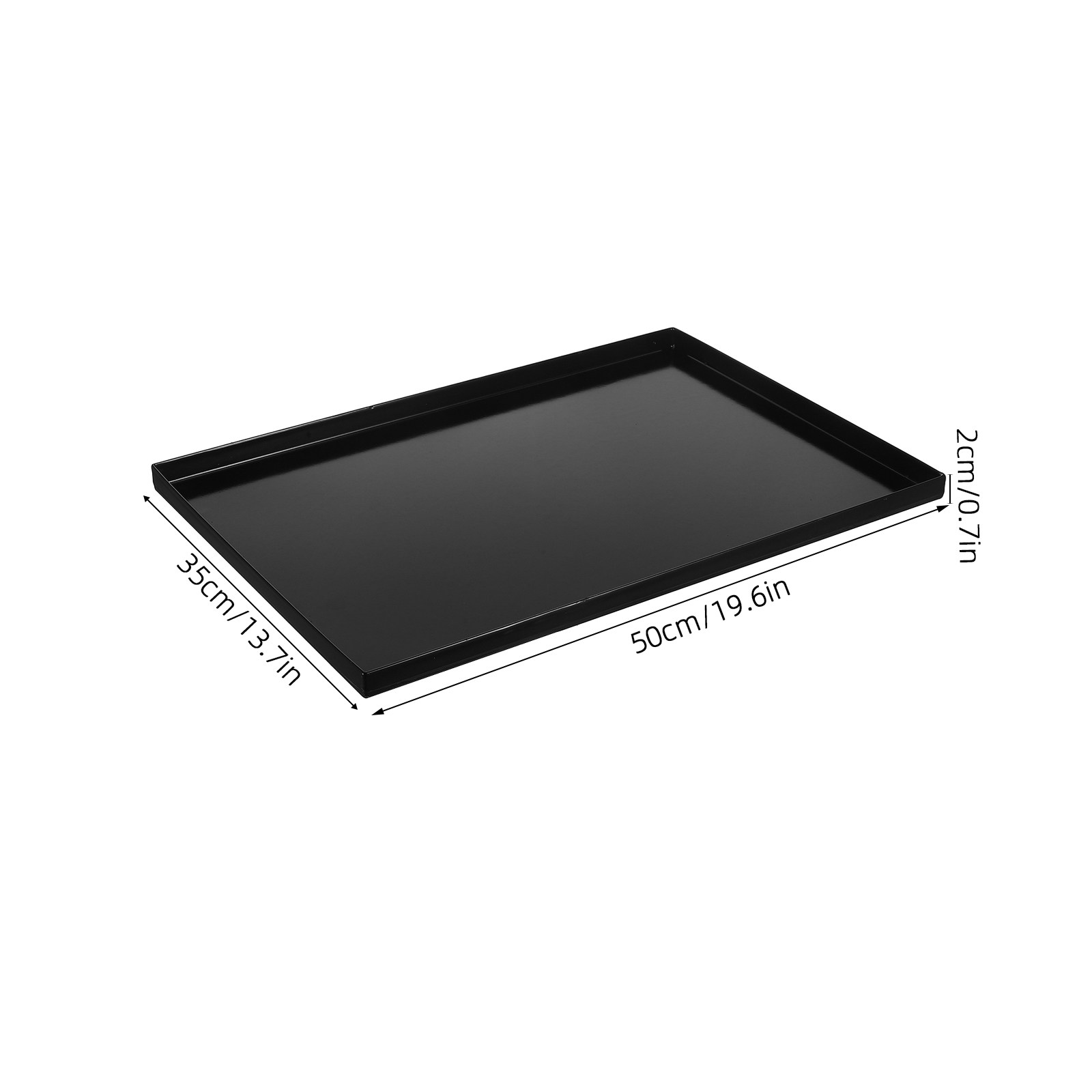 Enamel Baking Tray Large Recta - Commercial Kitchen For Baking บทวิจารณ์และราคา