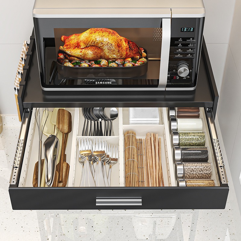 Practical Slide-out Drawer She - Kitchen Baking Drawer บทวิจารณ์และราคา