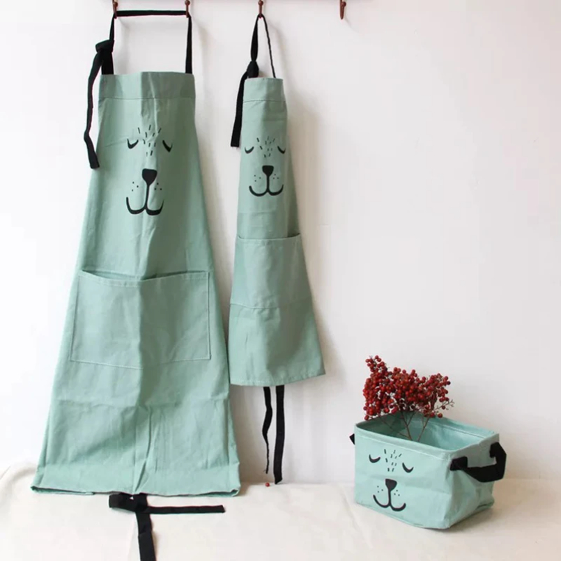 Kids Adult Aprons Woman kitche - Baking Kitchen For Kids บทวิจารณ์และราคา