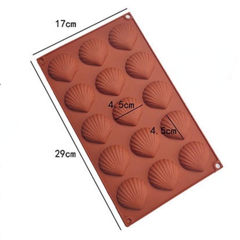 Food Grade Madeleine Cake Mold - Kitchen Baking Ware บทวิจารณ์และราคา