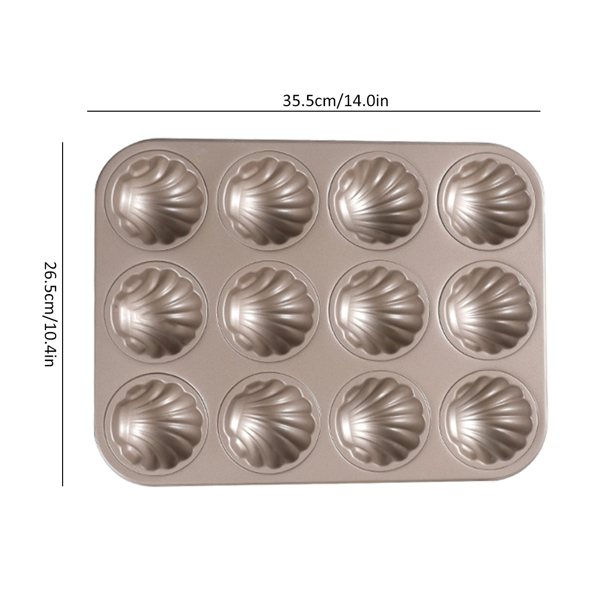 Madeleine Mold Shell Shape Bak - Kitchen Baking Ware บทวิจารณ์และราคา