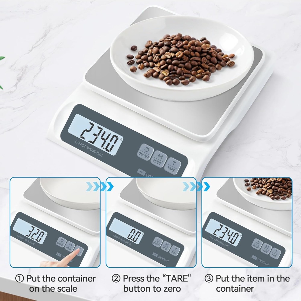 13lb/0.1g Precision Digital Fo - Kitchen Baking Scale บทวิจารณ์และราคา
