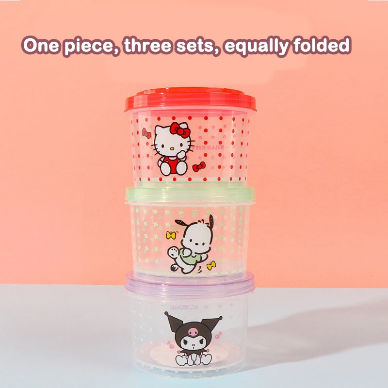 Kitty Bento Box Set 3 Pieces C - Kitchen Baking Tins บทวิจารณ์และราคา